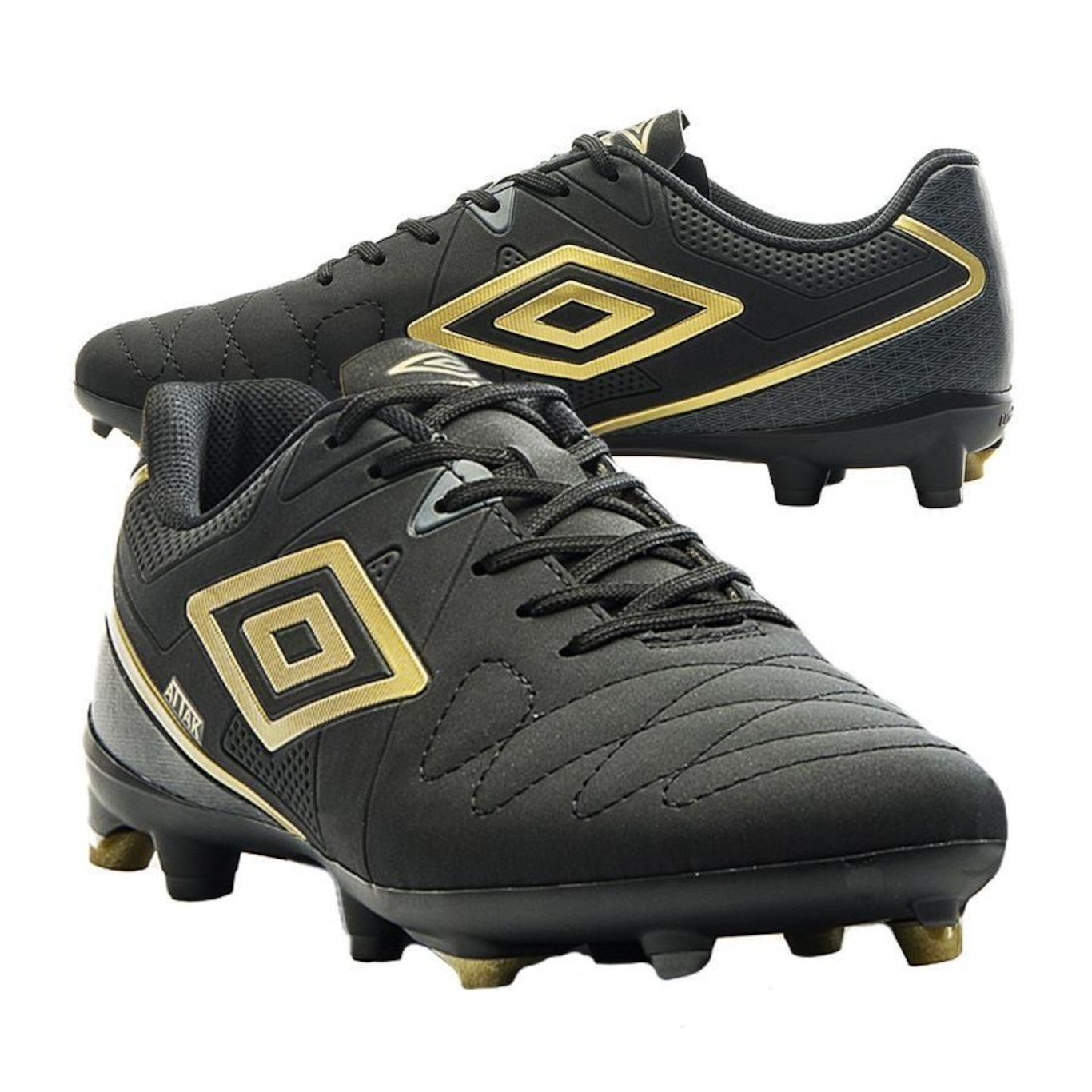 Chuteira Campo Umbro Attak Eternal - Adulto - Foto 2