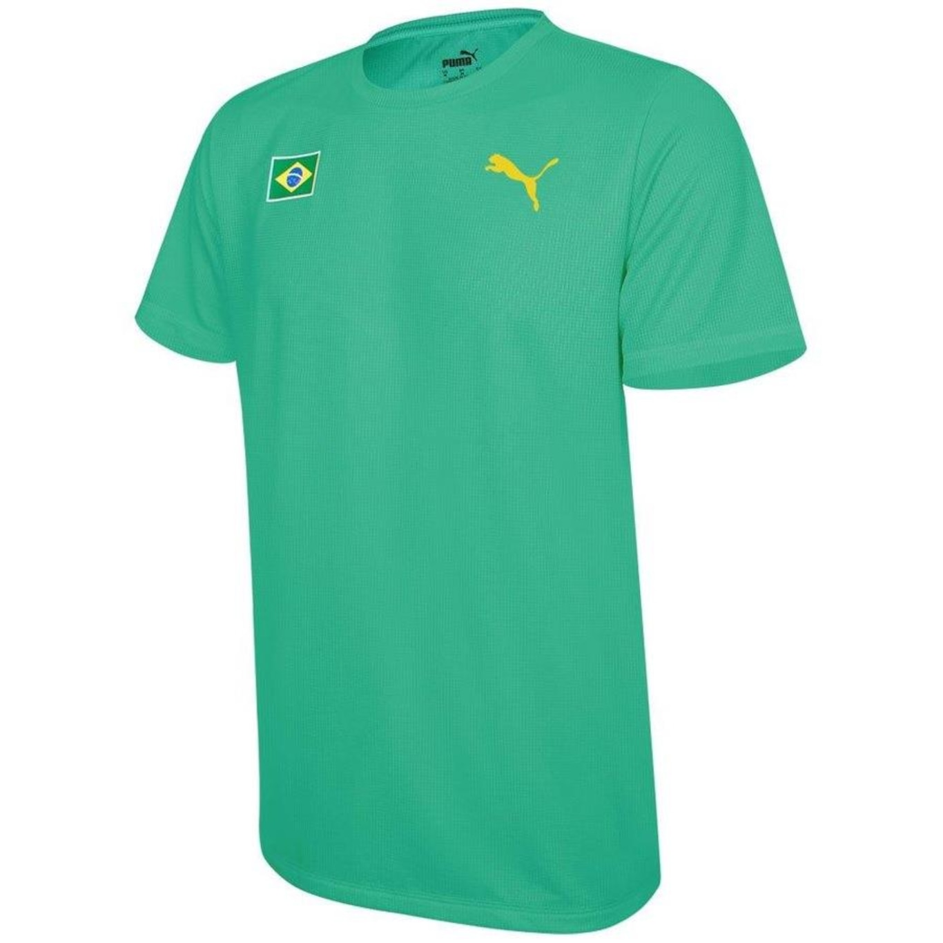 Camiseta Puma Brasil Training Ss Tee - Masculina - Foto 3