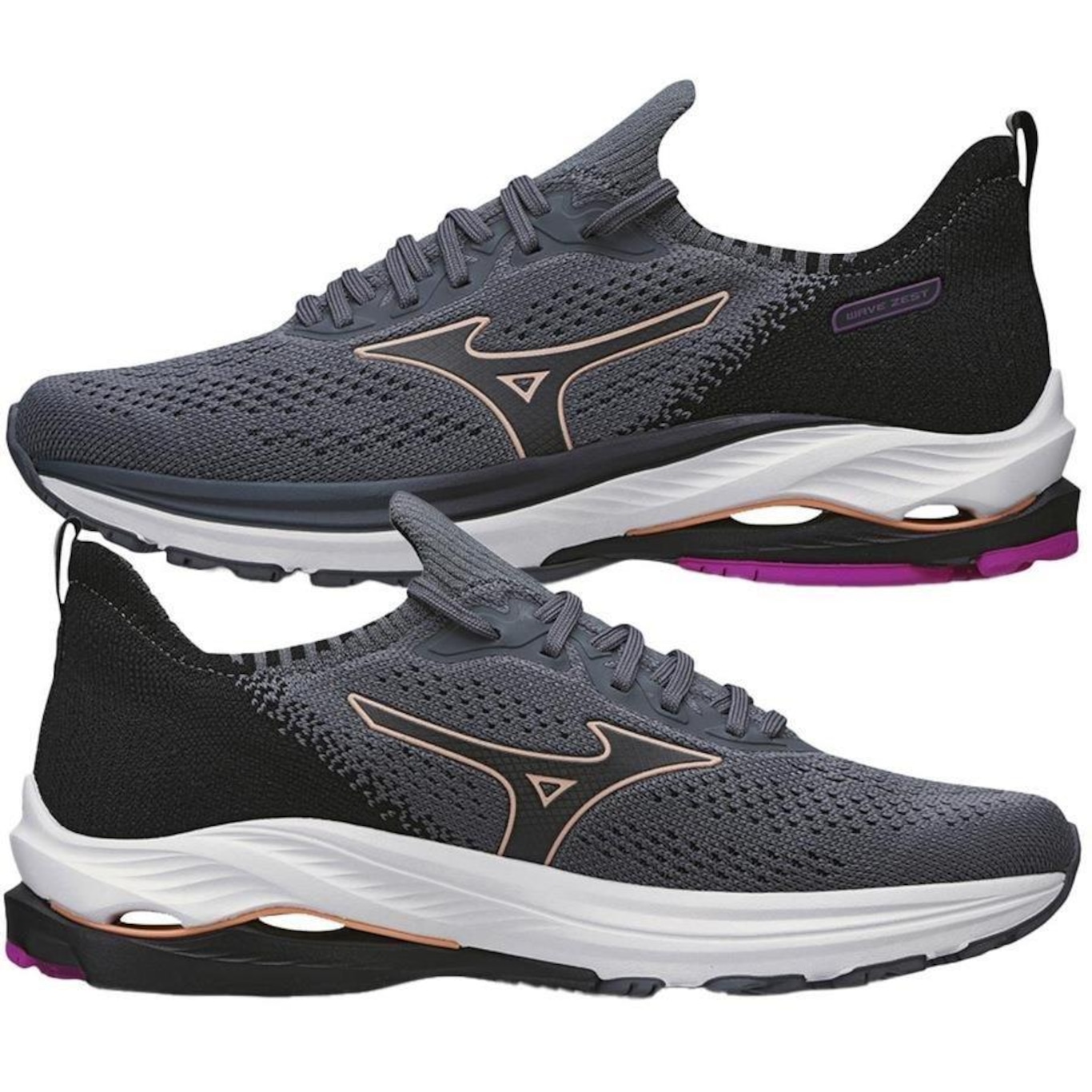 Tênis Mizuno Wave Zest  - Feminino - Foto 2