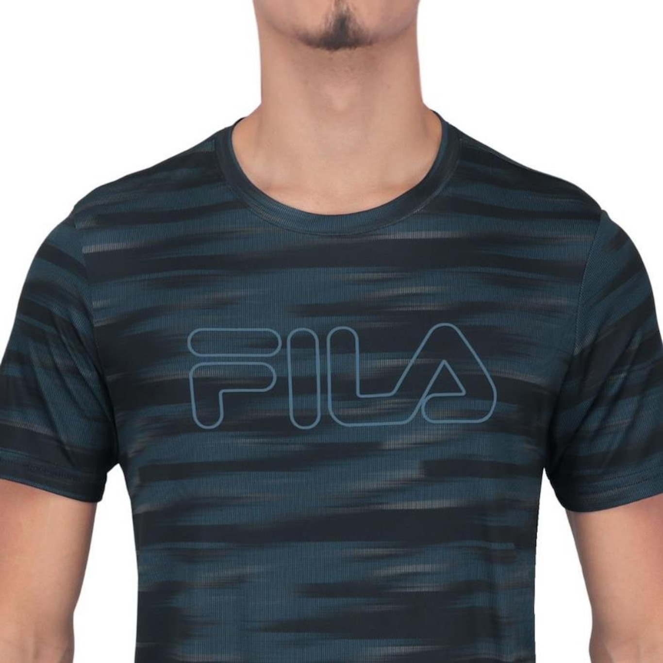 Camiseta Fila Sport Print Estampada Azul - Foto 2