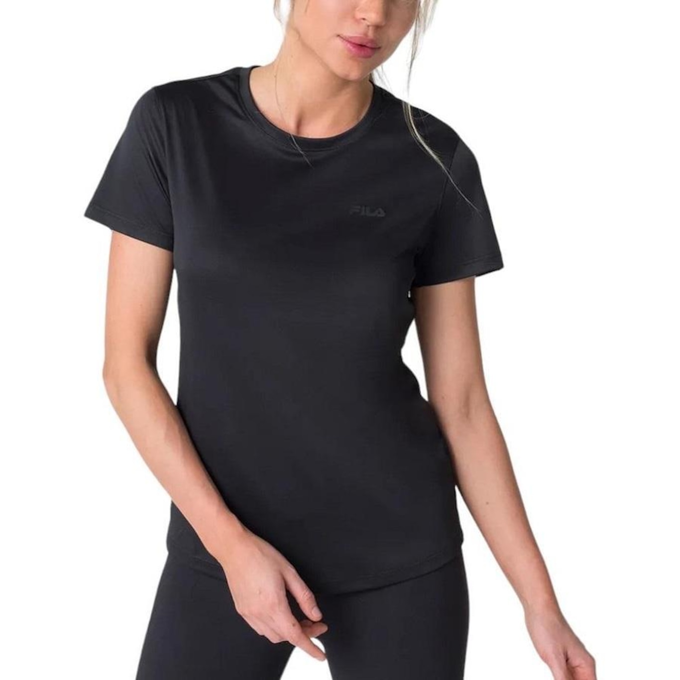 Camiseta Fila Basic Sports Polygin Feminina - Foto 1