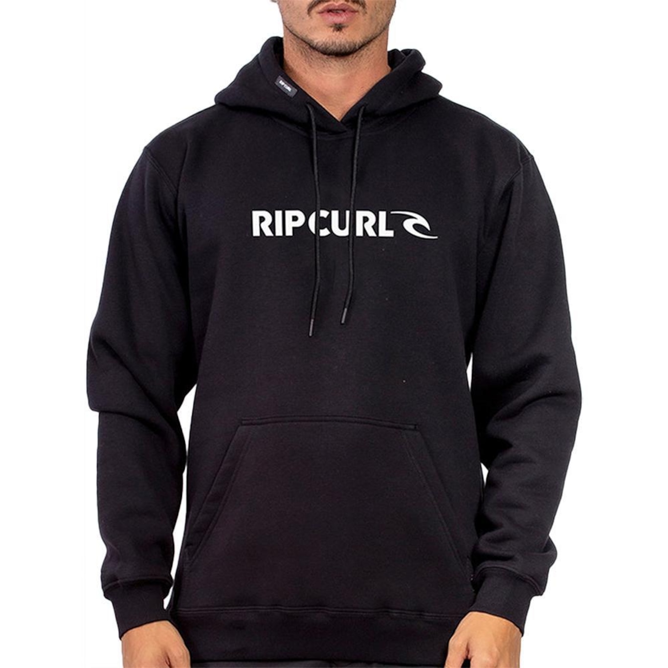 Blusão de Moletom com Capuz Rip Curl Brand Blade Big - Masculino - Foto 1