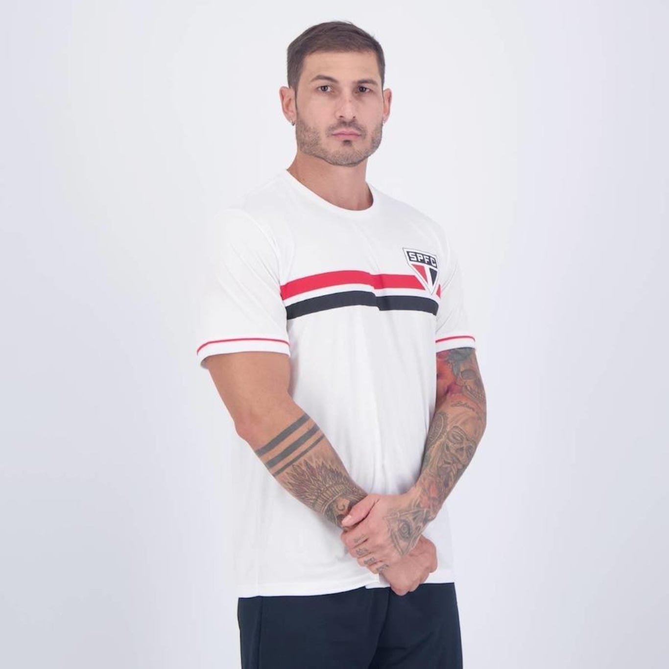 Camisa do São Paulo Ice Braziline - Masculina - Foto 4