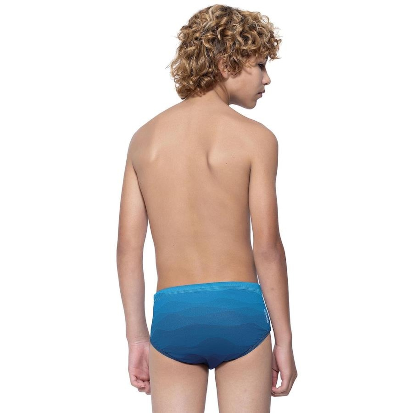 Sunga Tradicional Infantil Waves Speedo - Foto 2