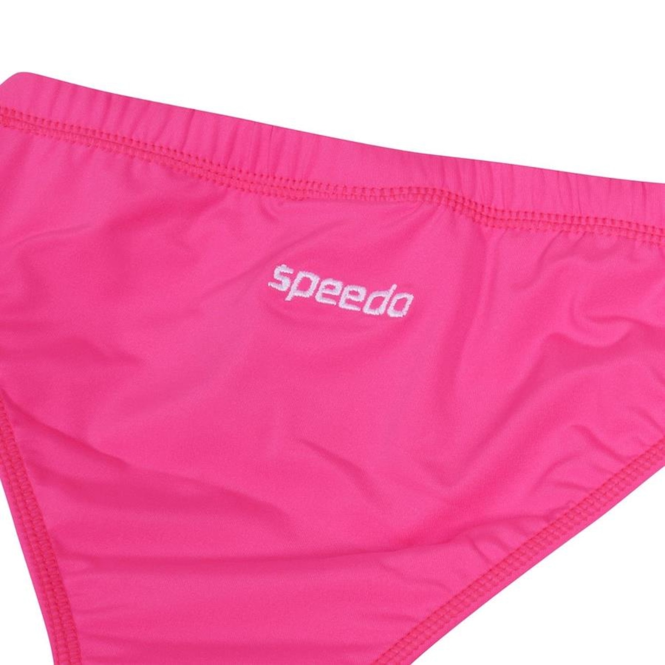 Biquíni Alça Larga Liso Speedo - Infantil - Foto 5