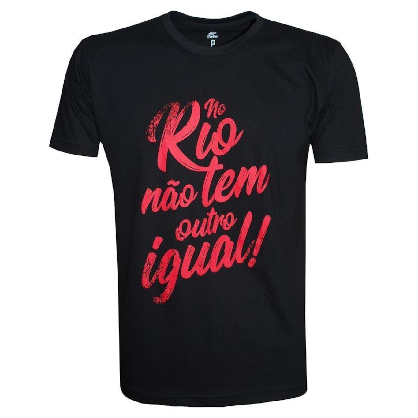 T-Shirt No Rio Não Tem Outro Igual Liga Retro - Masculina - Foto 1