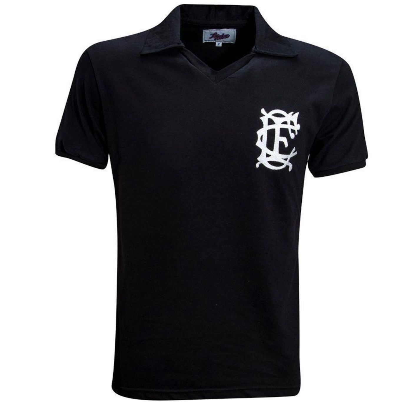 Camisa do Corinthians Liga Retro Inglês 1910 - Masculina - Foto 1