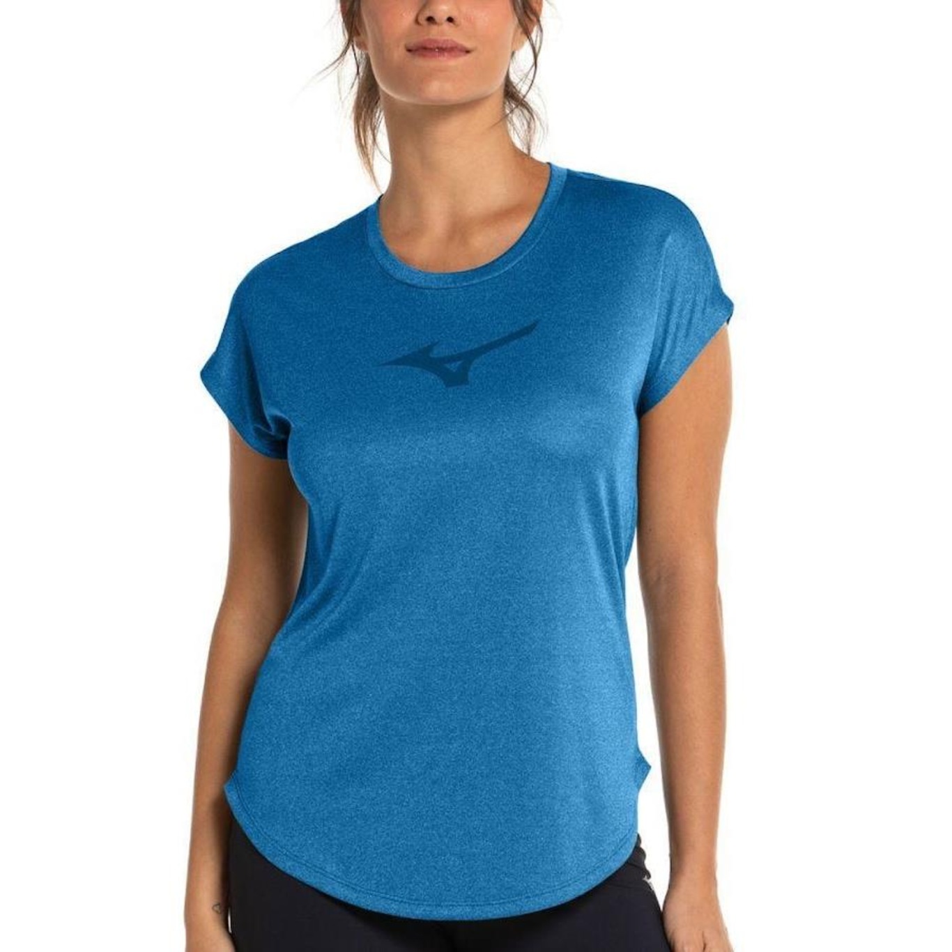 Camiseta Mizuno Performance Spark Big - Feminina - Foto 1