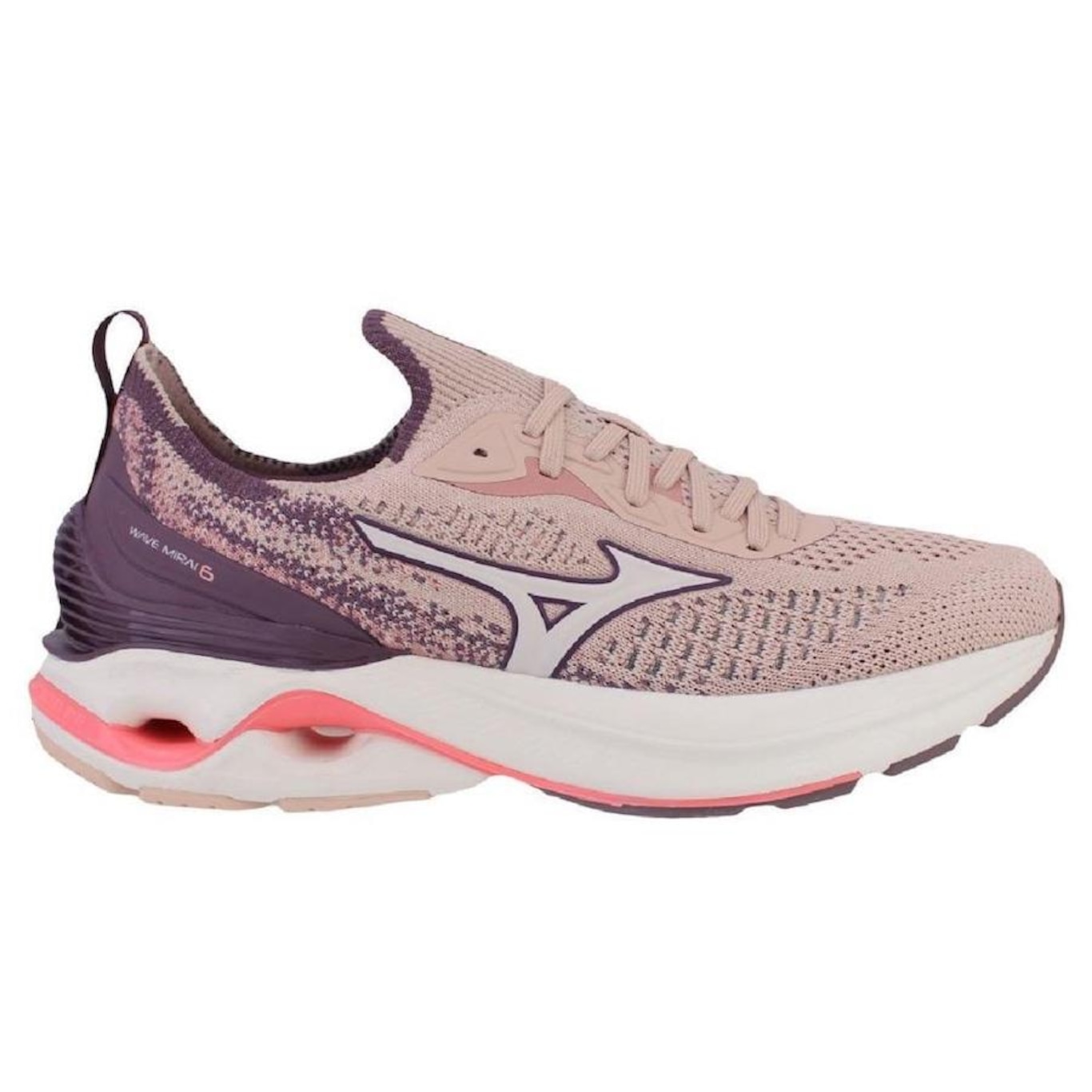 Tenis Mizuno Wave Mirai 6 Duna - Feminino - Foto 1