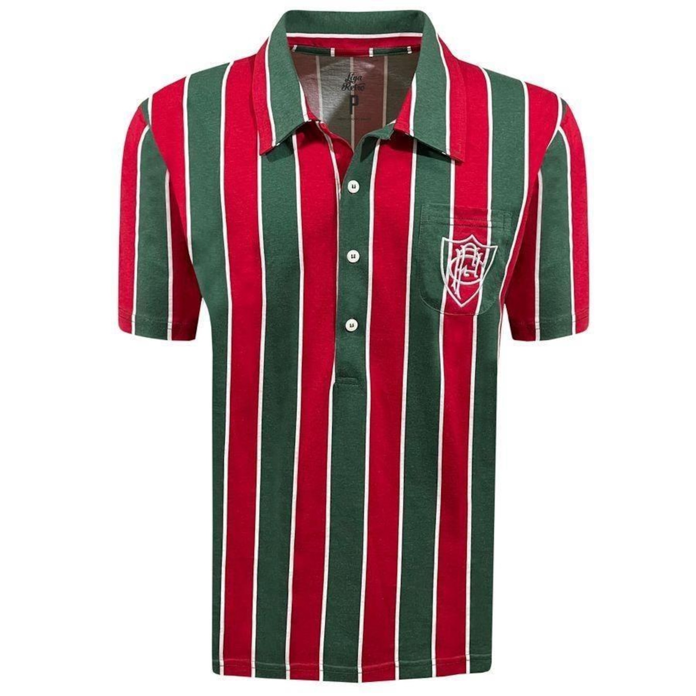 Camiseta do Fluminense 1906 Liga Retro - Masculina - Foto 1