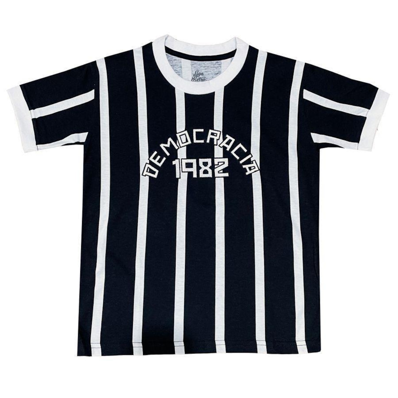 Camisa Democracia Liga Retro 1982 - Infantil - Foto 1