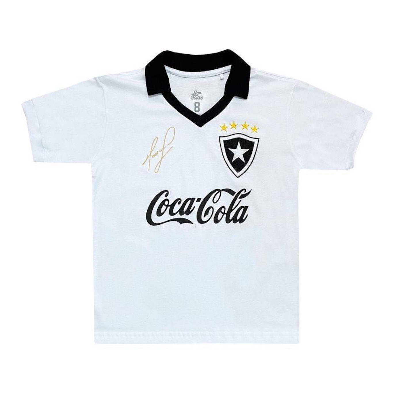 Camiseta Maurício 1989 Cola Infantil Liga Retrô - Foto 1