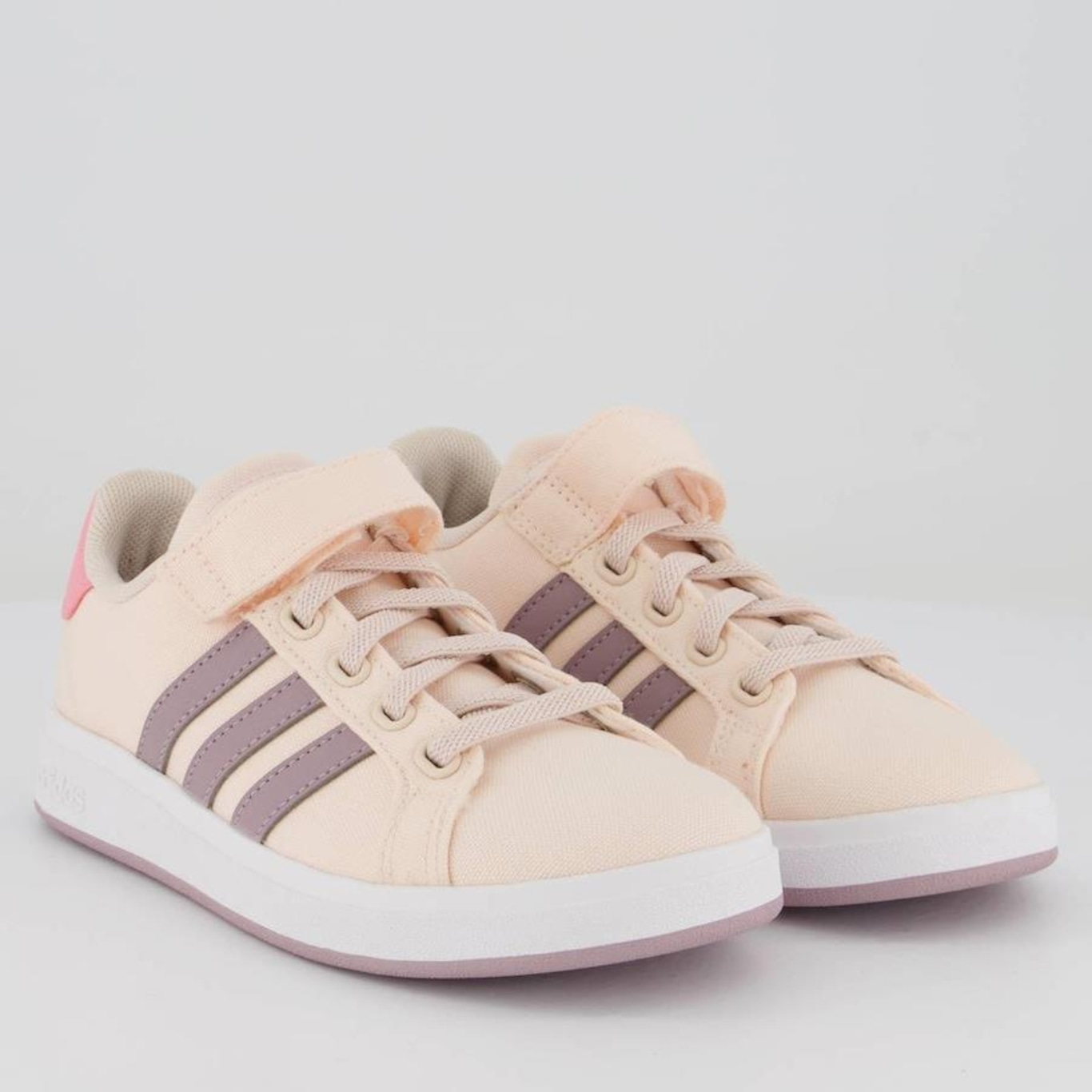 Tênis adidas Grand Court 2.0 - Infantil - Foto 2