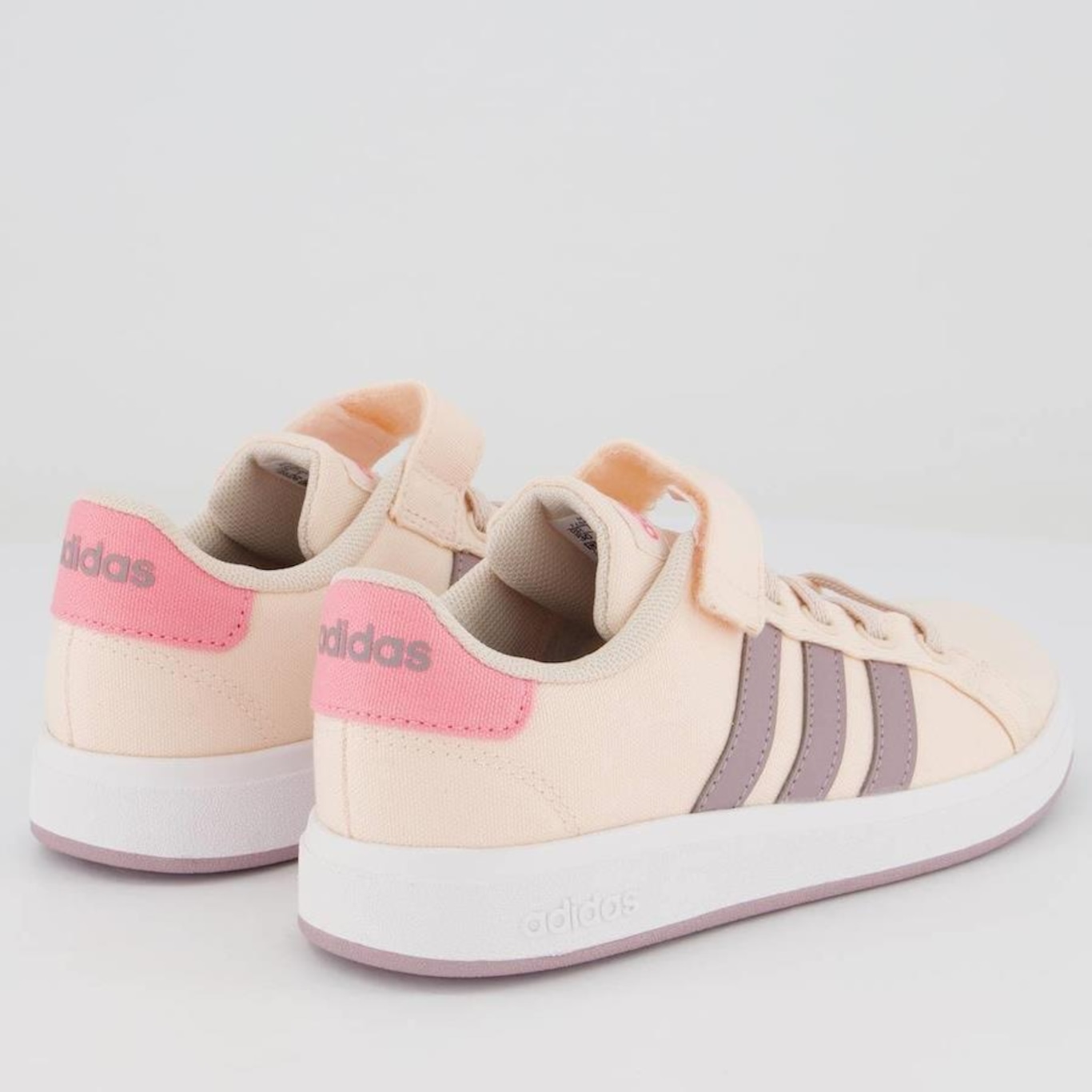 Tênis adidas Grand Court 2.0 - Infantil - Foto 3