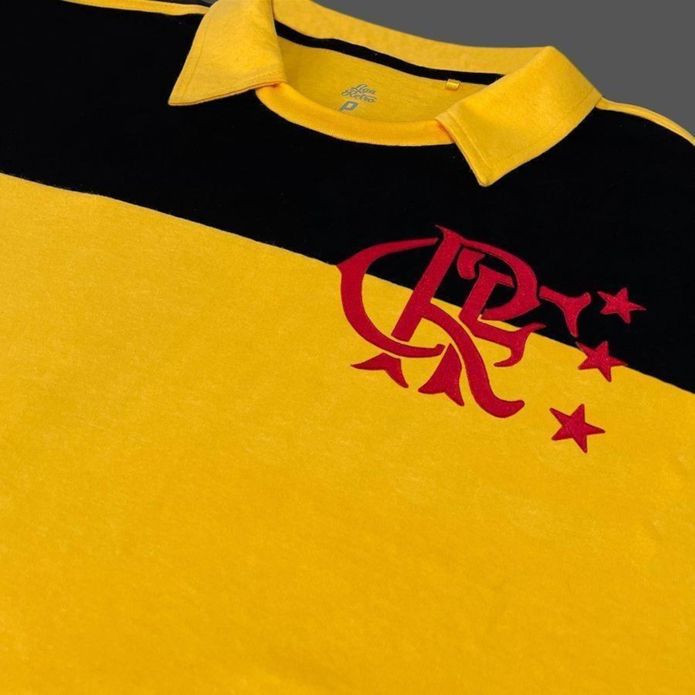 Camiseta do Flamengo 1982 Manga Longa Liga Retro - Masculina - Foto 5