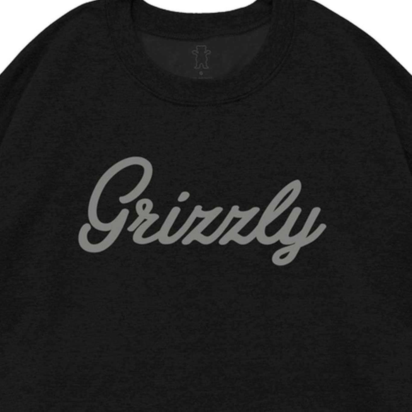 Blusão de Moletom sem Capuz Grizzly Script Logo Crewneck - Masculino ...