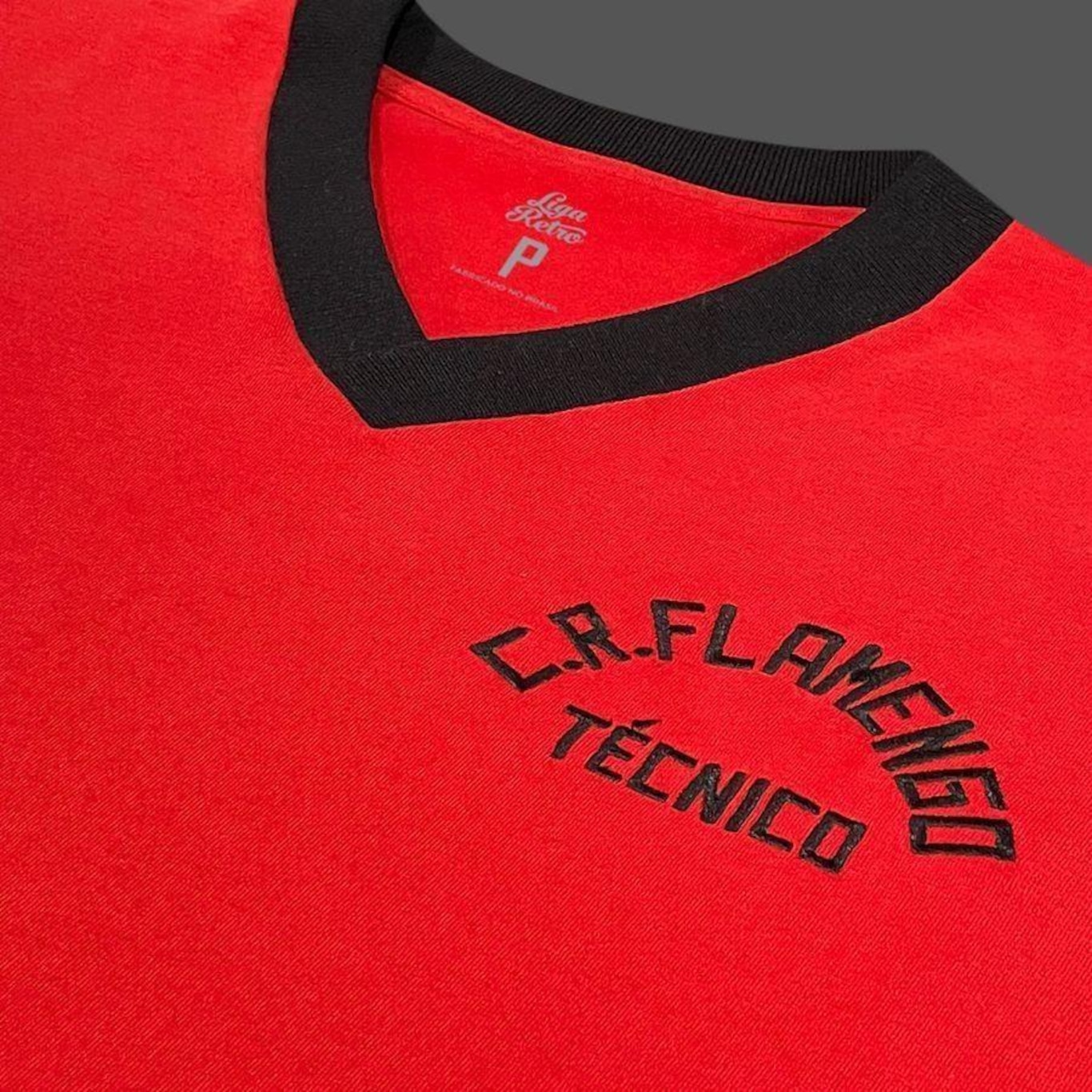 Camisa do Flamengo 1970''''S Liga Retro comissão Técnica - Masculina - Foto 4