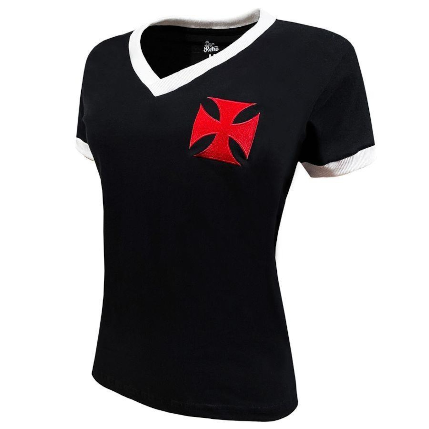 Camisa do Vasco da Gama 1934 Liga Retrô - Feminina - Foto 2