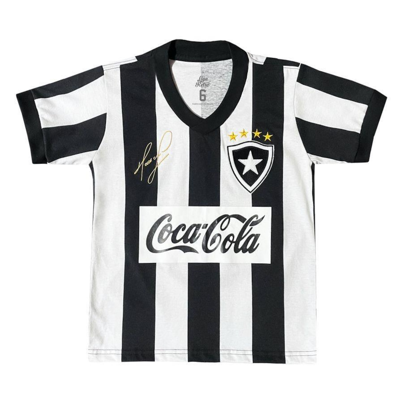 Camiseta Maurício 1989 Cola Infantil Liga Retrô - Foto 1