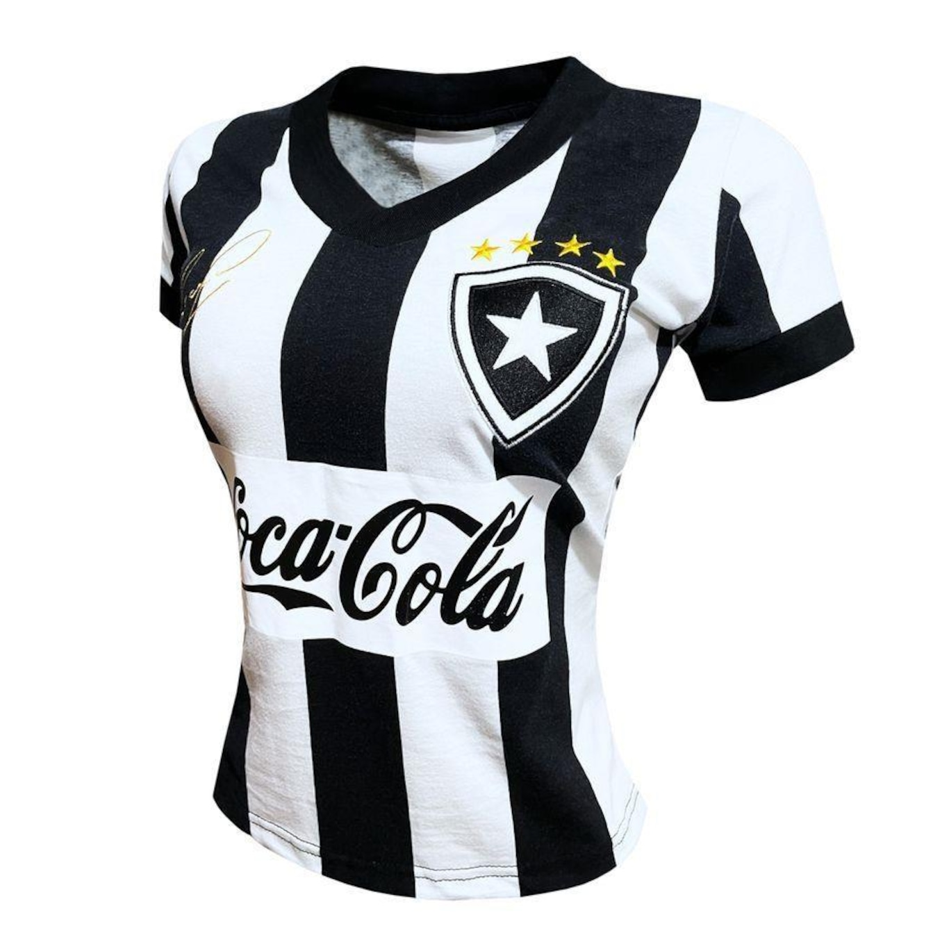 Camiseta Maurício 1989 Cola Feminina Liga Retro - Foto 2