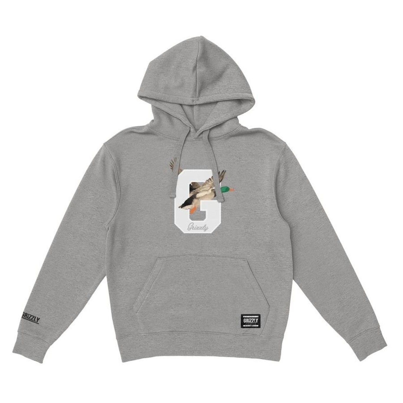 Blusão de Moletom com Capuz Grizzly Duck Season Hoodie - Masculino - Foto 1