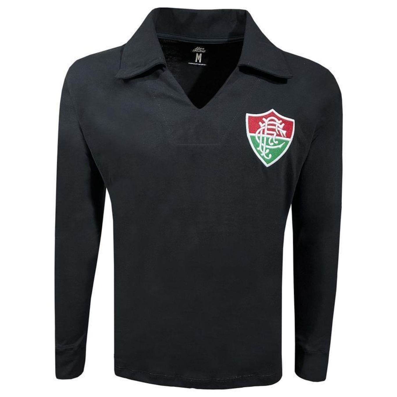 Camiseta do Fluminense 1970''''S Goleiro Manga Longa Liga Retro - Masculina - Foto 1