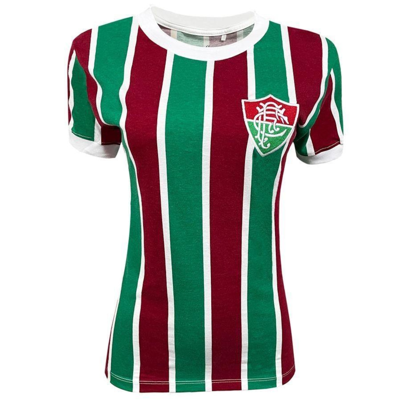 Camiseta do Fluminense 1975 Liga Retro - Feminina - Foto 1