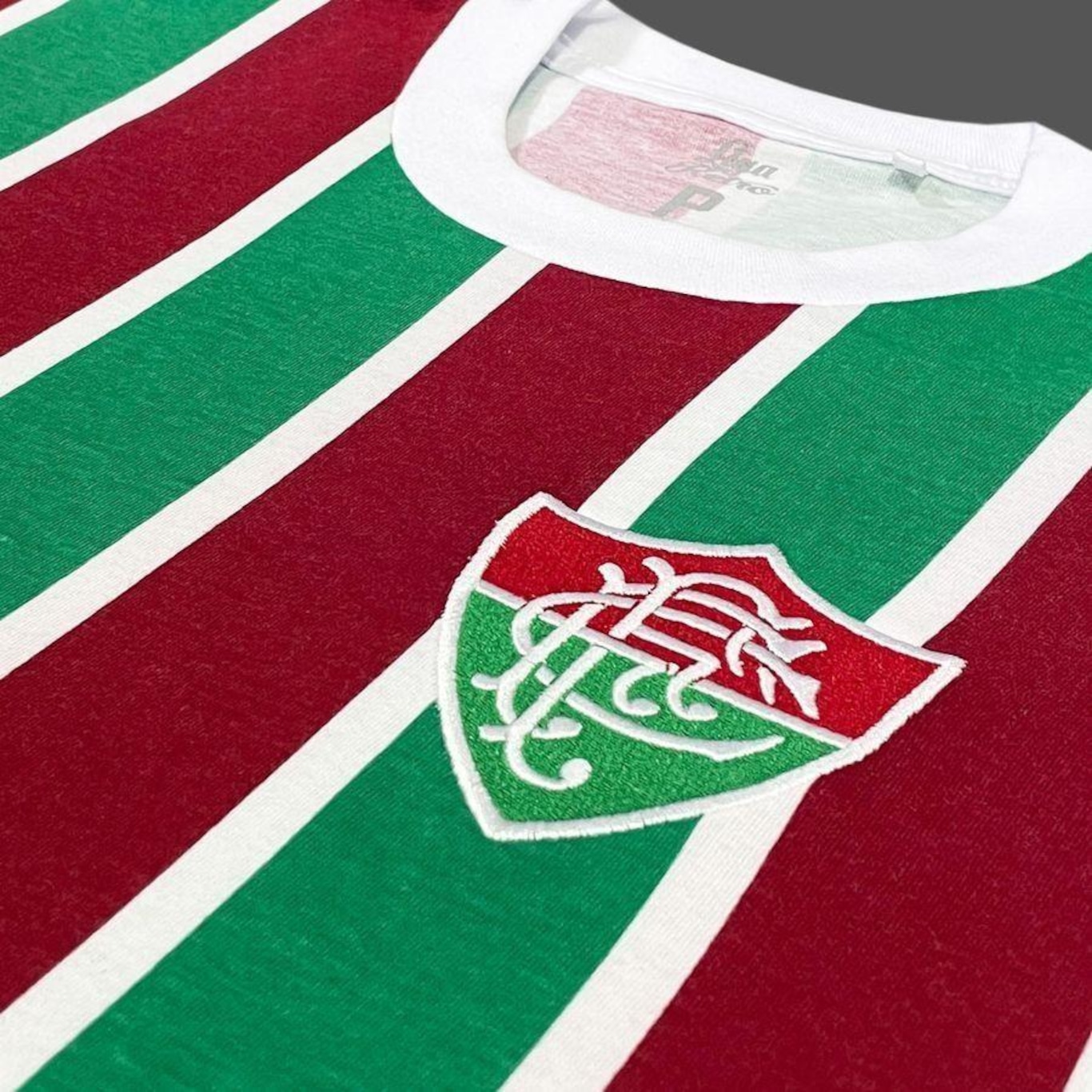 Camiseta do Fluminense 1975 Liga Retro - Feminina - Foto 4