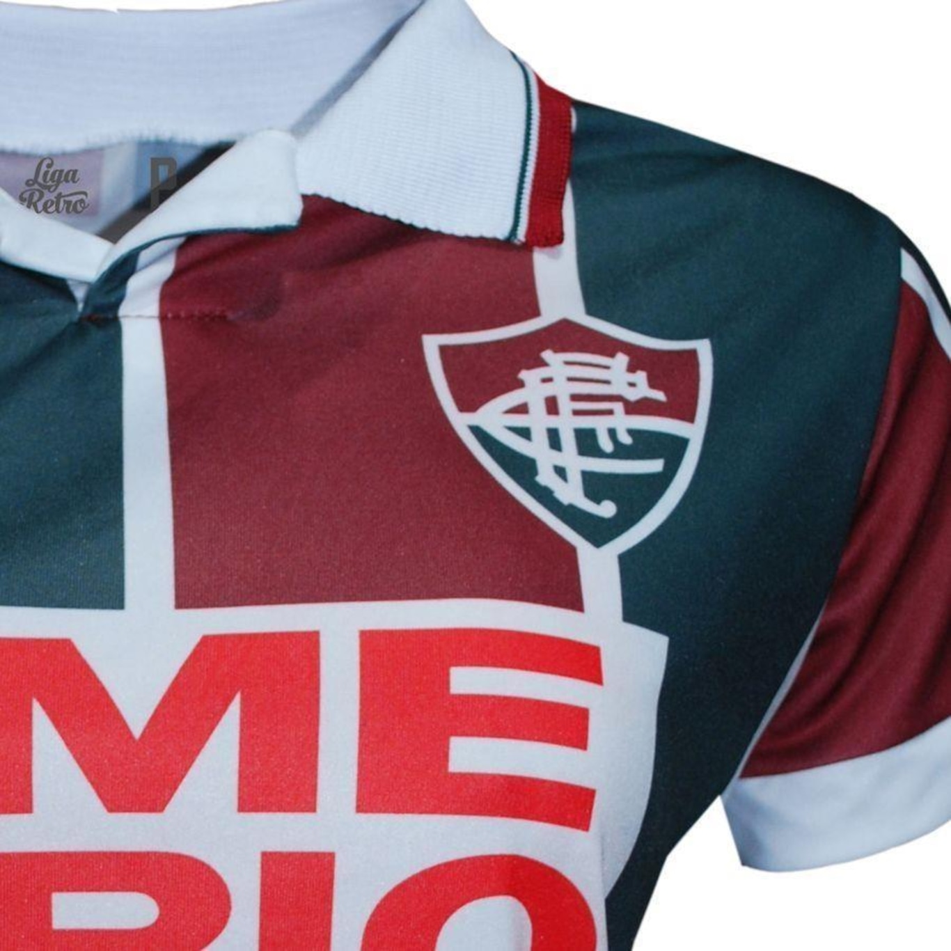 Camiseta do Fluminense 1995 Liga Retro - Feminina - Foto 4