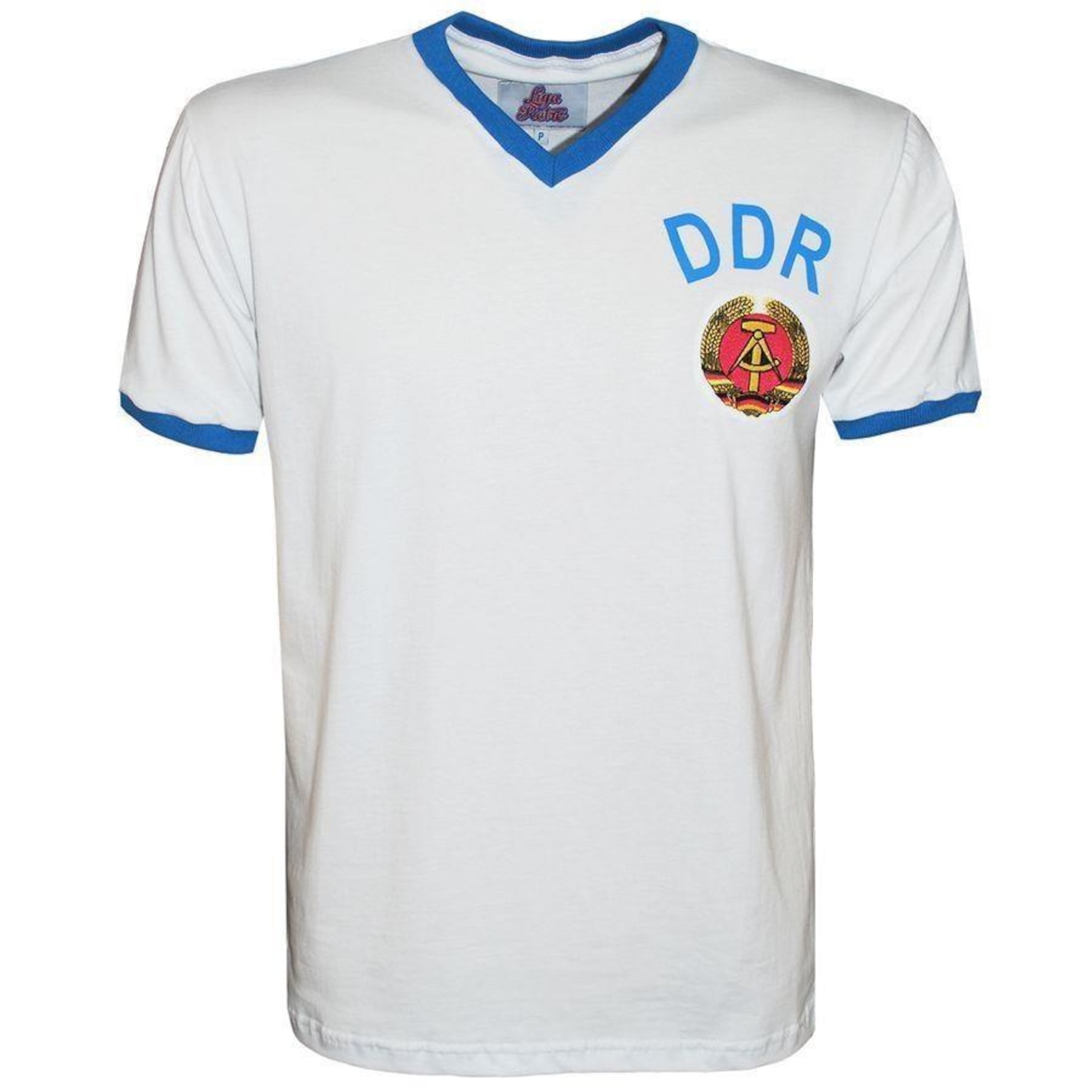 Camisa Ddr Liga Retro 1974 - Masculina - Foto 1