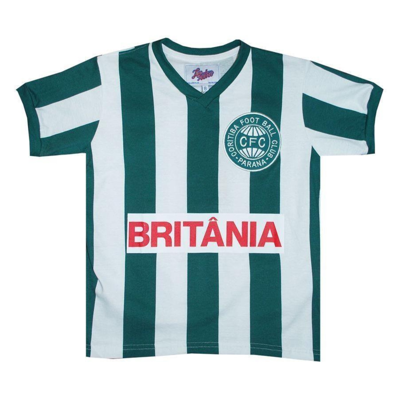 Camisa do Coritiba Liga Retro 1985 - Infantil - Foto 1