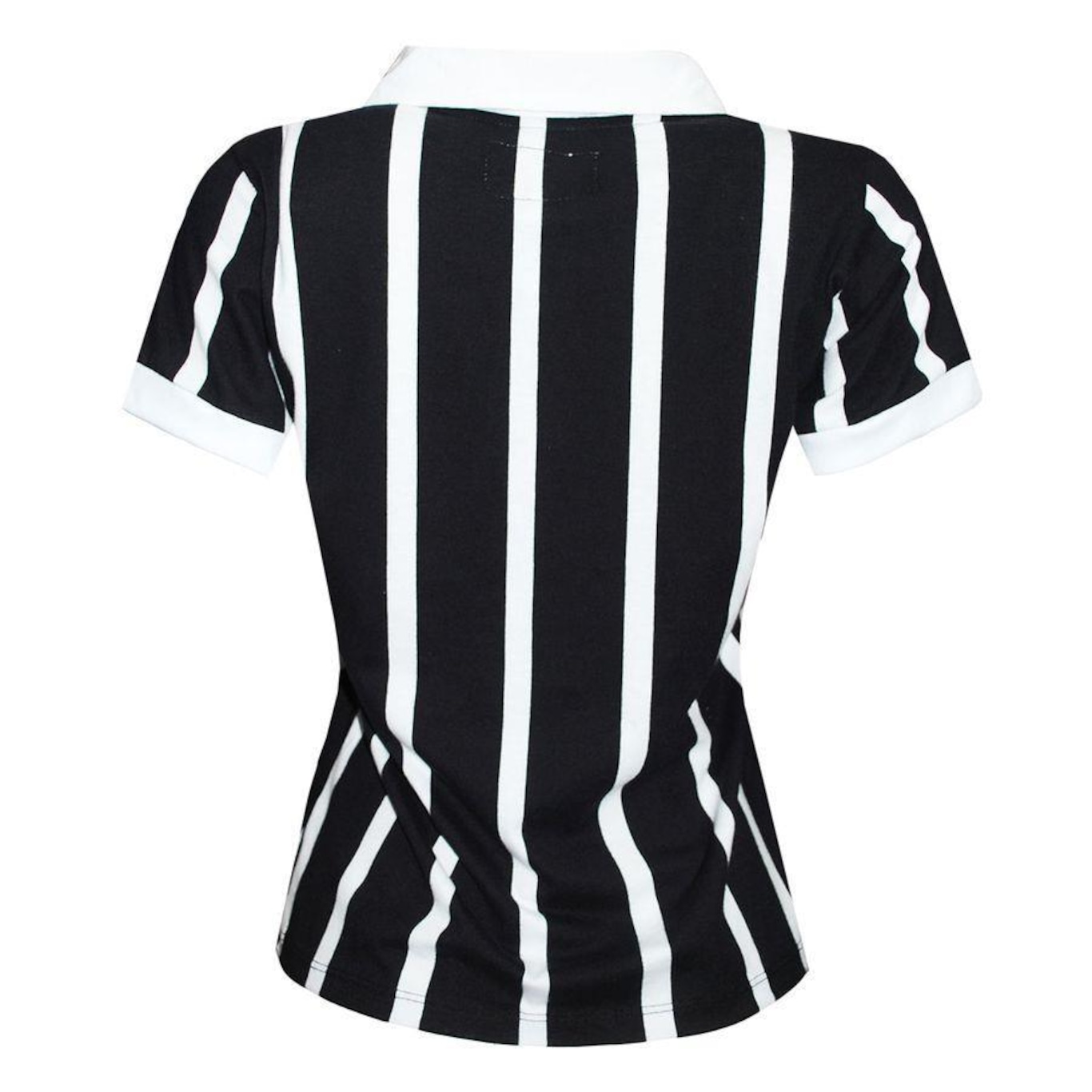 Camisa Bicolor Liga Retro 3 Botão - Feminina - Foto 3