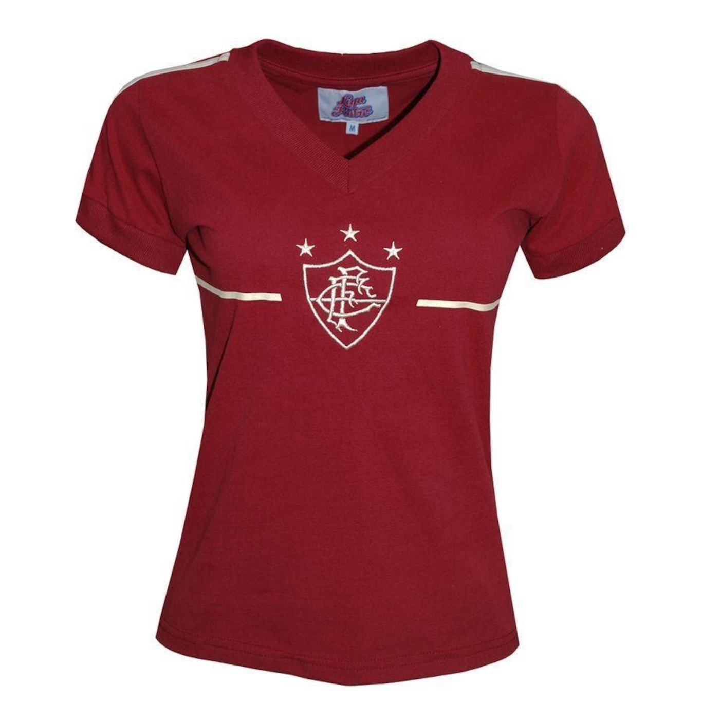 Camisa do Fluminense Liga Retrô Grená 2012 - Feminina - Foto 1