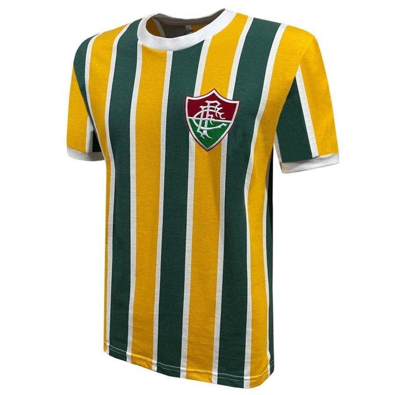 Camiseta do Fluminense Brasil Liga Retro - Masculina - Foto 2