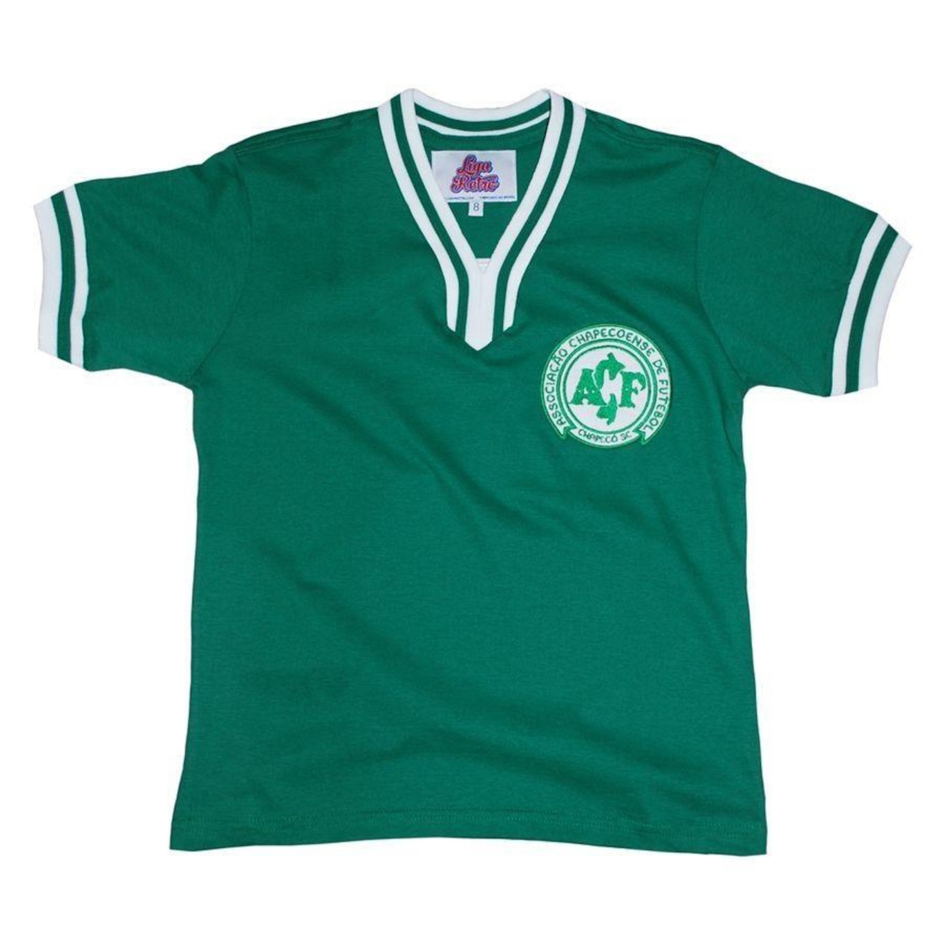 Camisa do Chapecoense Liga Retro 1977 - Infantil - Foto 1