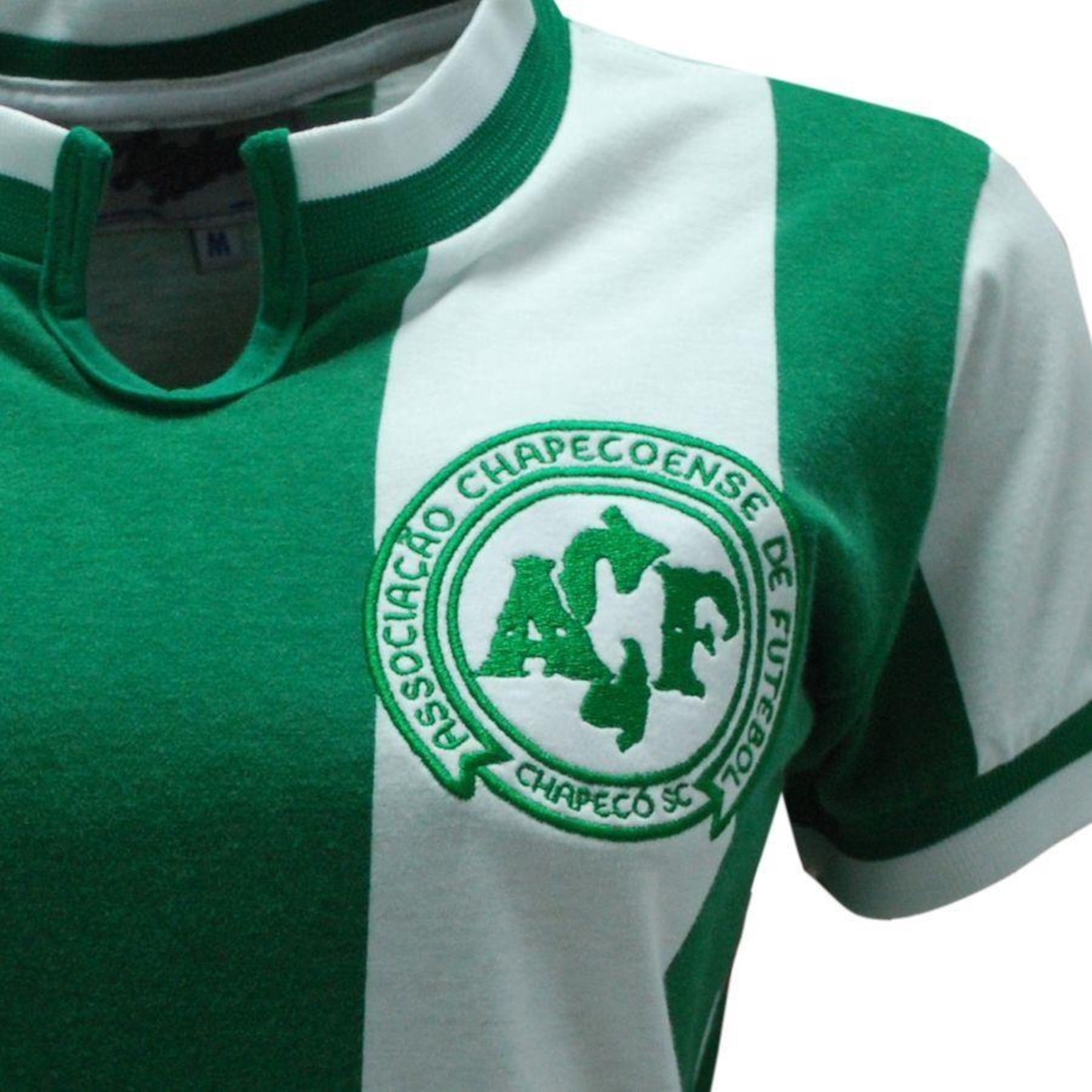 Camisa Liga Retro Chapecoense 1979 - Feminina - Foto 4