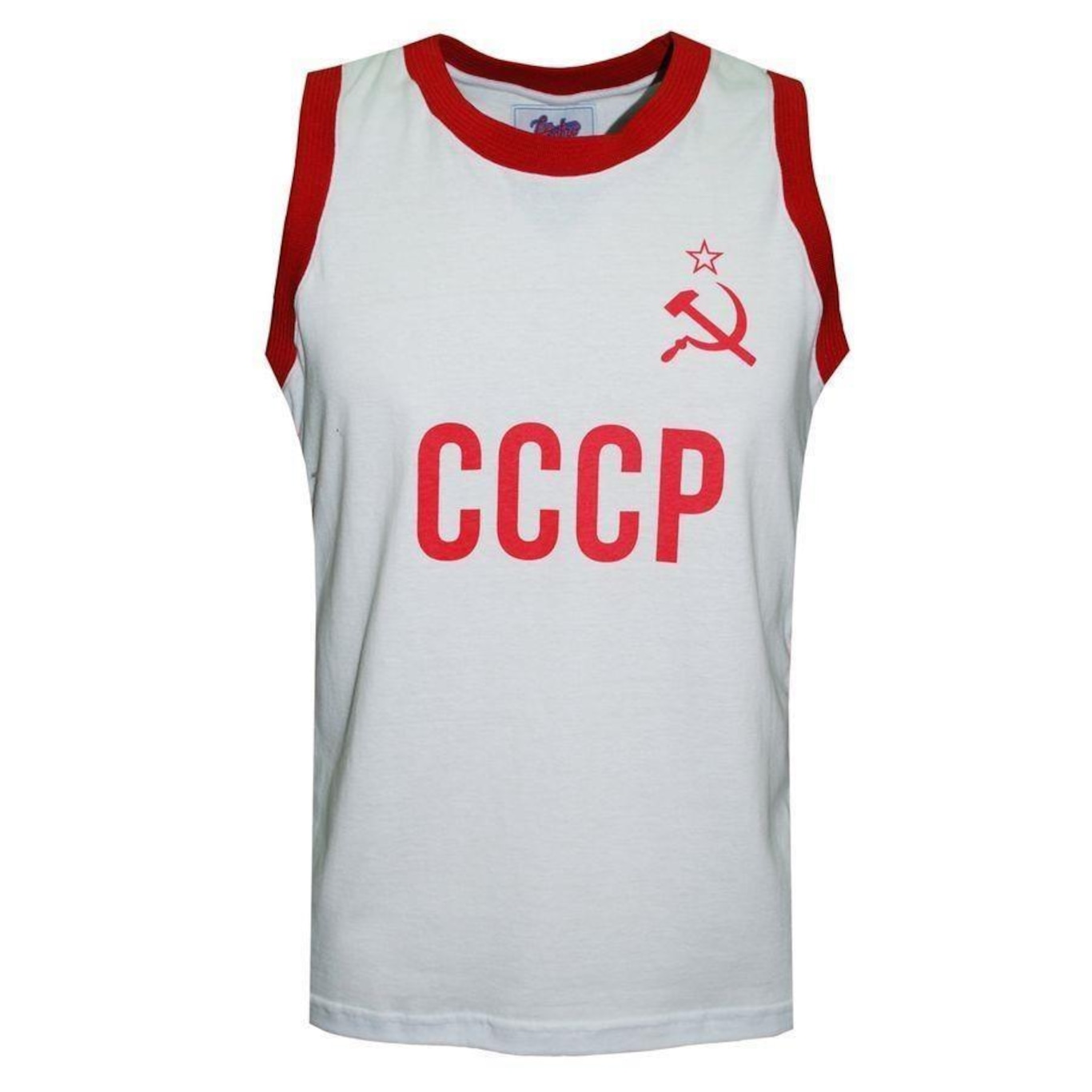 Camisa do Cccp Liga Retro Basquete 1980 - Masculina - Foto 1