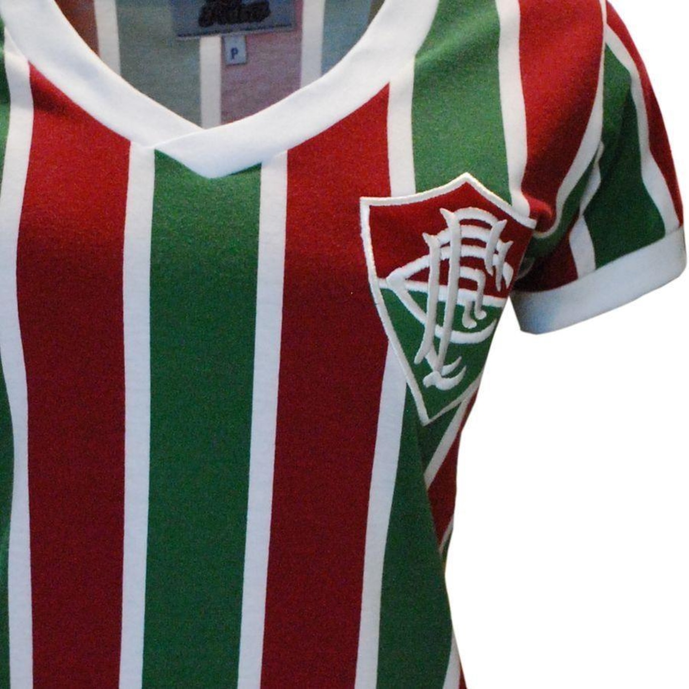 Camisa do Fluminense 1952 Liga Retrô - Feminina - Foto 4