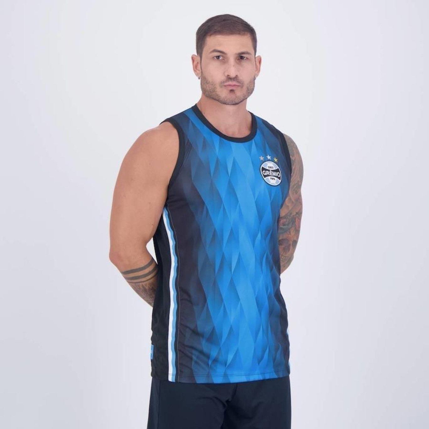 Camiseta Regata do Grêmio Surf Center Esportiva - Masculina - Foto 1