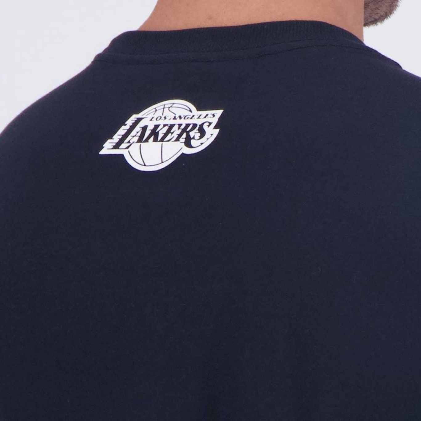 Camiseta New Era Nba Los Angeles Lakers Core Logo - Masculina - Foto 6