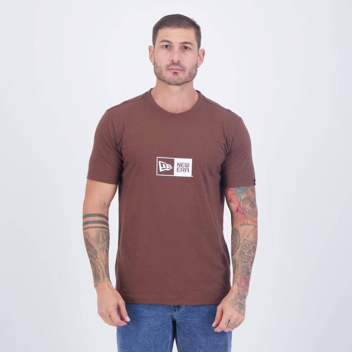 Camiseta New Era Ne Box Branded - Masculina - Foto 1