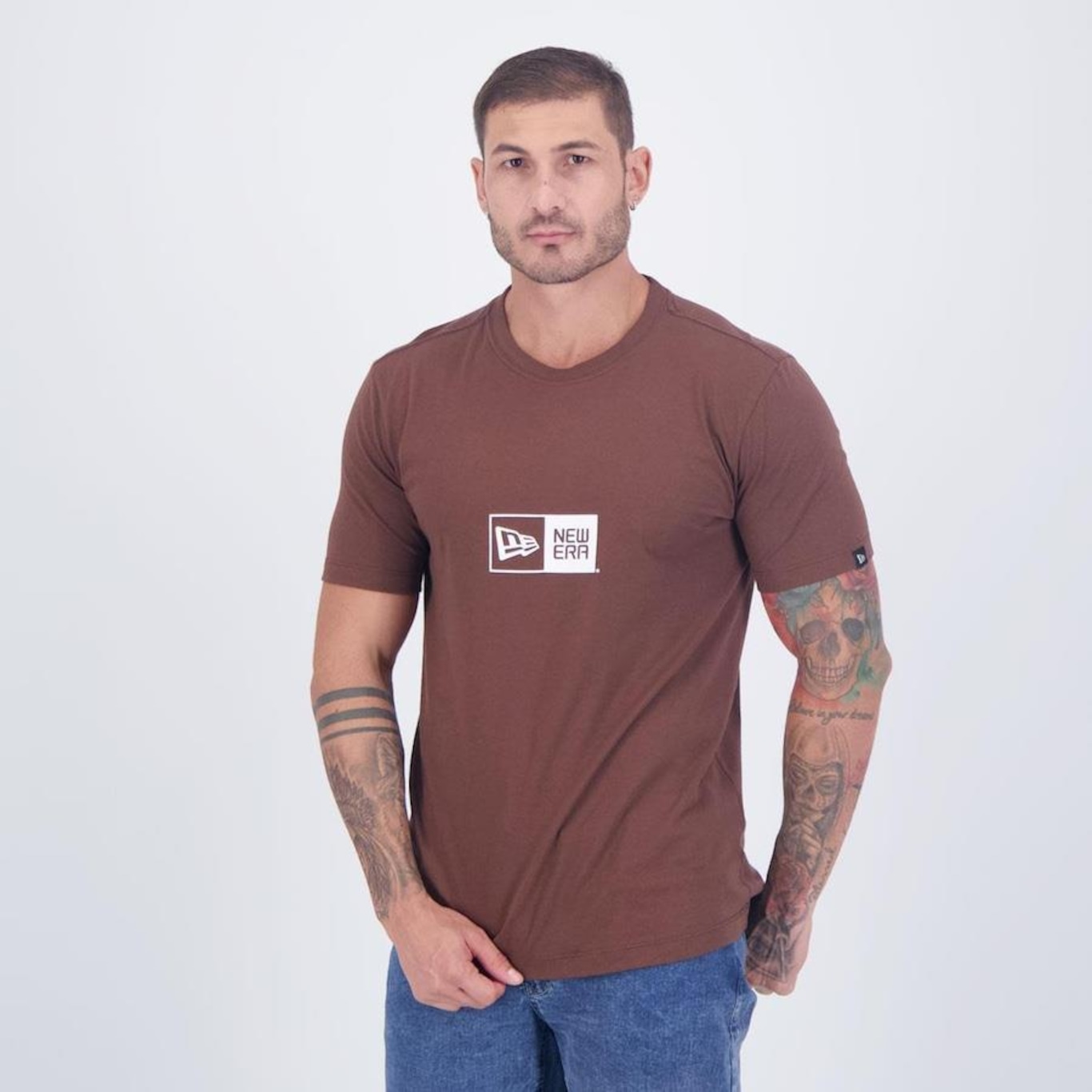 Camiseta New Era Ne Box Branded - Masculina - Foto 3