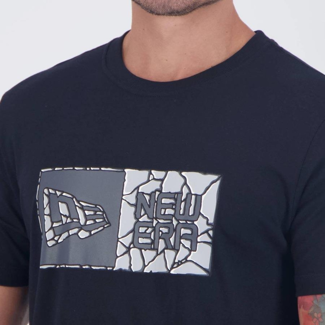 Camiseta New Era Core Branded Logo Ne - Masculina - Foto 5