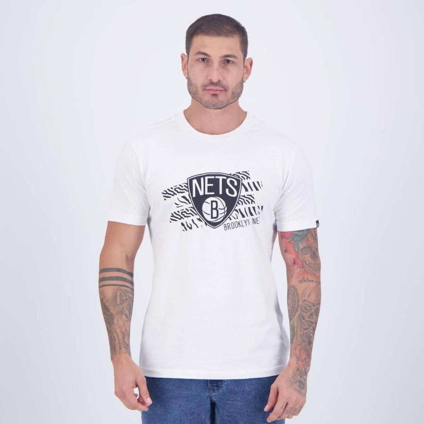 Camiseta New Era Nba Brooklyn Nets Sport - Masculina - Foto 1