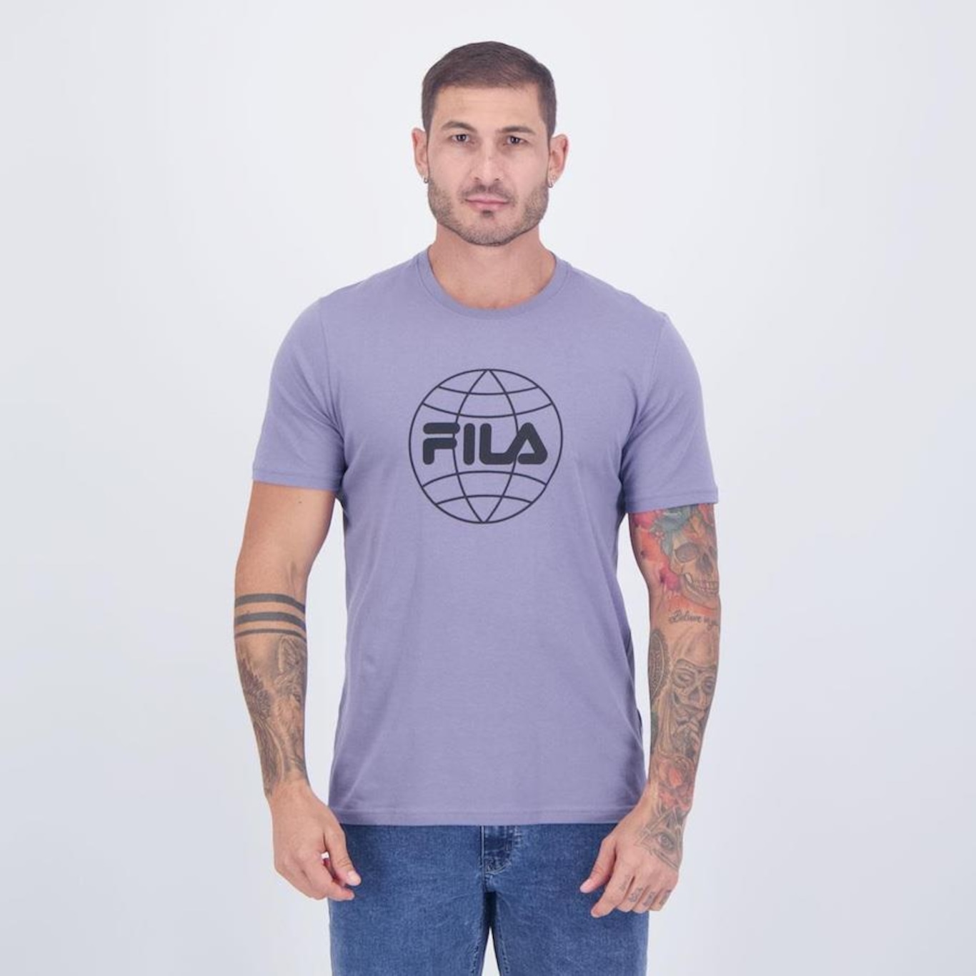 Camiseta Fila Worldwide - Masculina - Foto 1