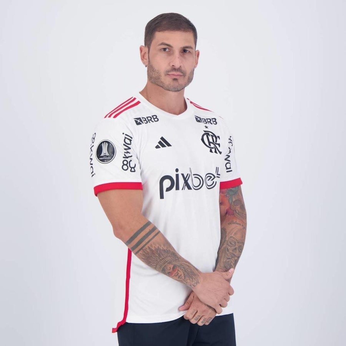 Camisa do Flamengo II 2024 Patch Libertadores adidas - Masculina - Foto 2