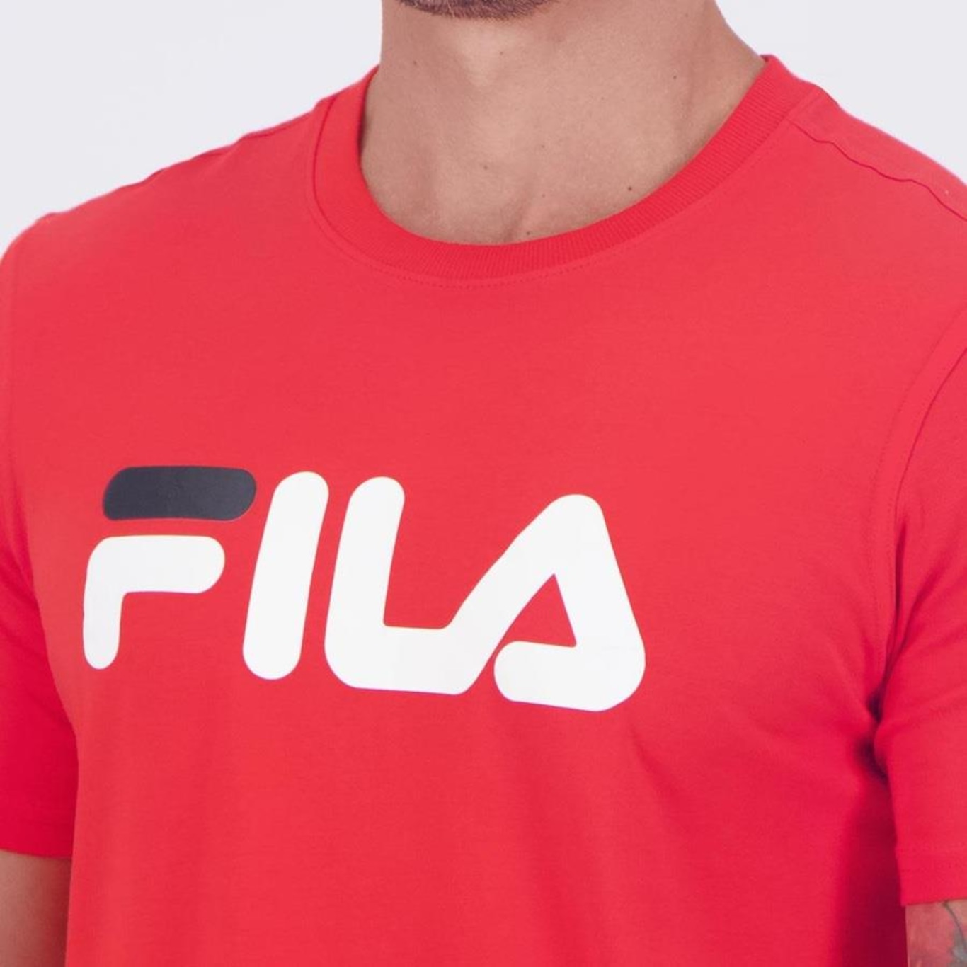 Camiseta Fila Letter Premium III - Masculina - Foto 5