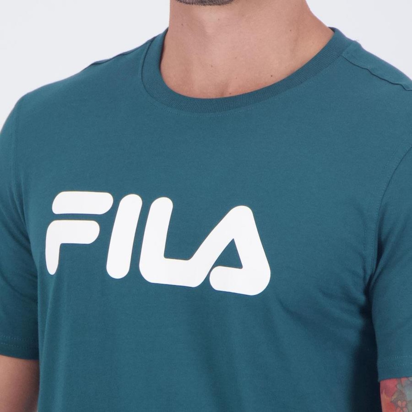 Camiseta Fila Letter Premium III - Masculina - Foto 5