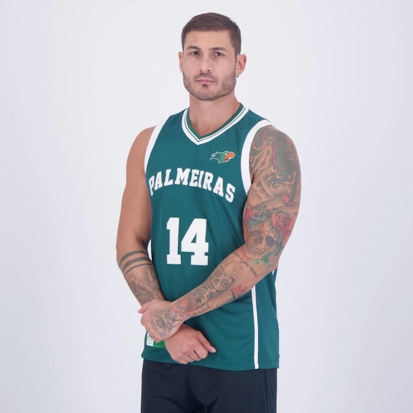 Camiseta Regata do Palmeiras Betel Basket Jump II - Masculina - Foto 2