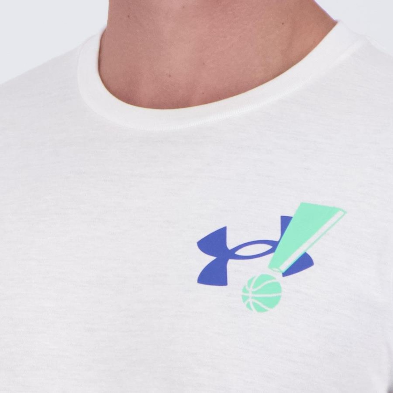 Camiseta Under Armour Exclamation B-Ball - Masculina - Foto 5